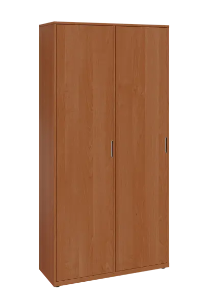 KSR6-81 L skříň šatní, 2x výsuvné ramínko, 2053x1022x400 mm, provedení levé, olše jantar